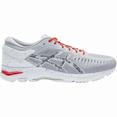 Asics Metarun - Naisten Juoksukengät - Harmaat/Punainen